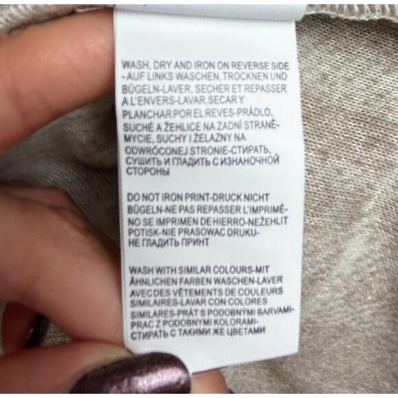 NWT Yest Netherlands Evolet Jacket Short Blanket Coat Sandy White Plaid Tie 12 - Picture 15 of 16